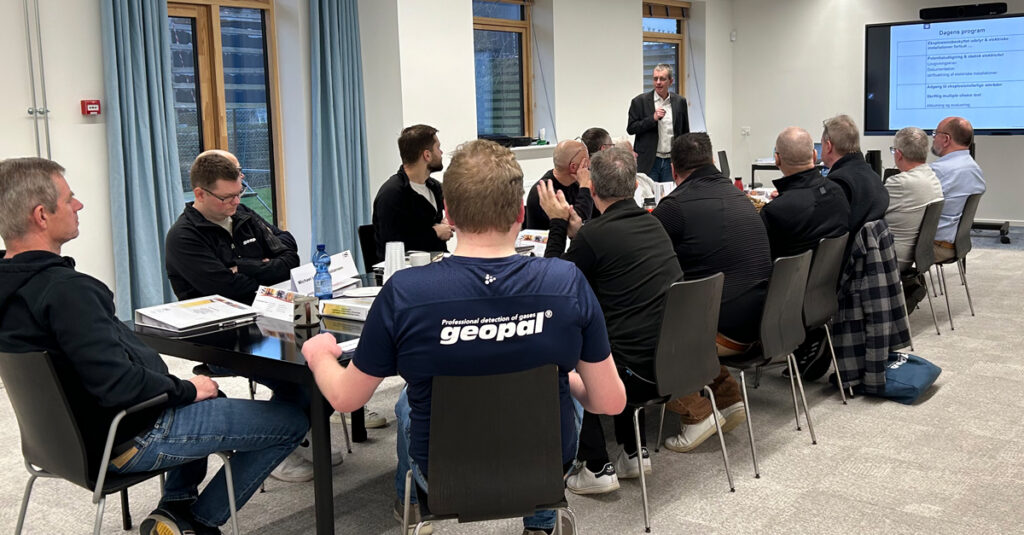 Årligt ATEX-kursus hos Geopal med Tomm Giiff