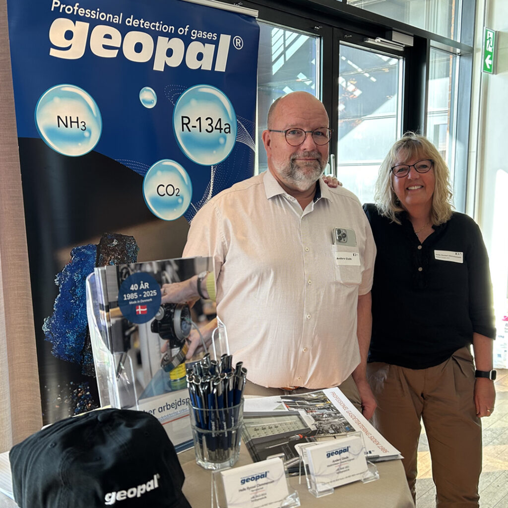 Helle og Anders fra Geopal til Refrigeration and Heat Pump Forum 2025