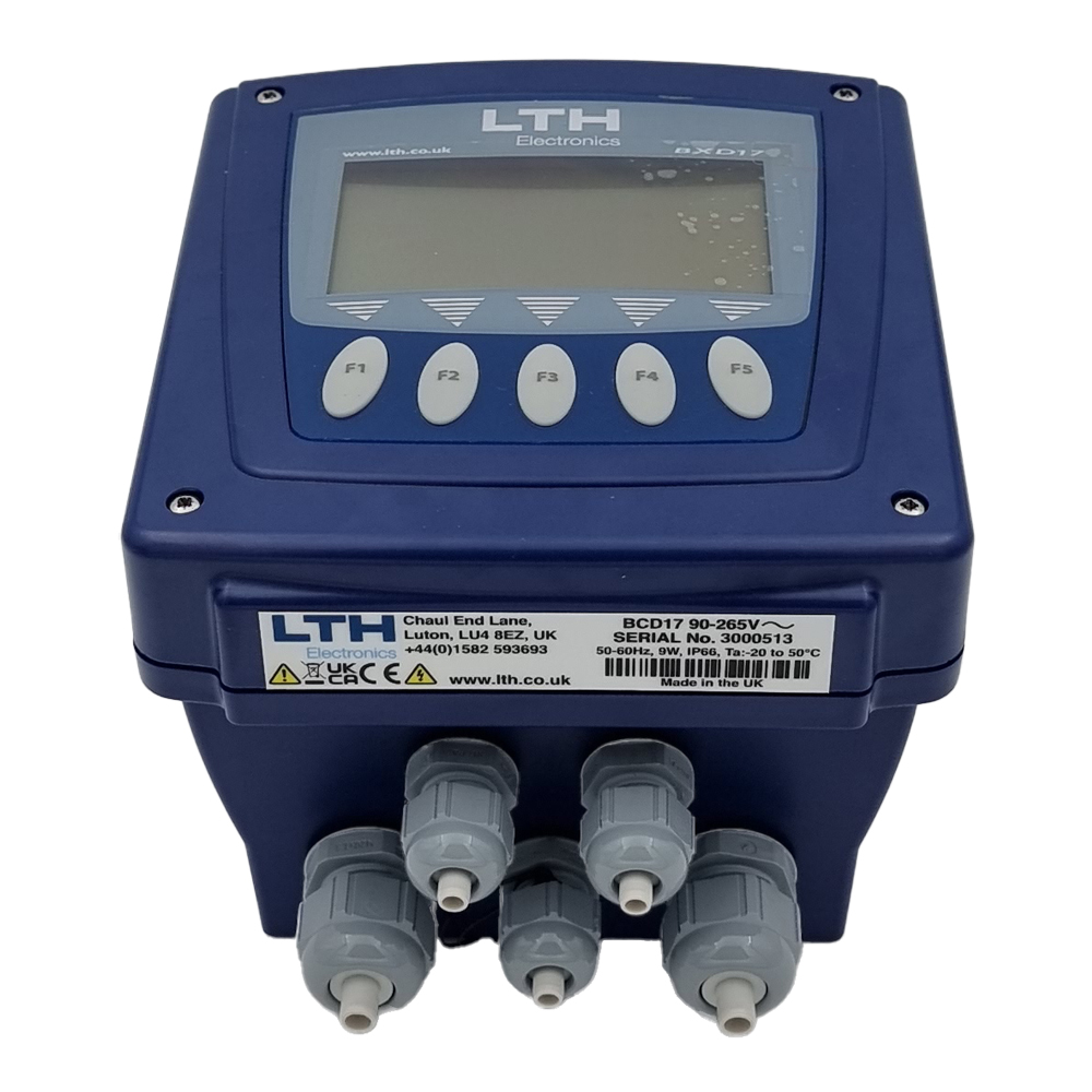 Styreboks til ledningsevnemåler – vægmontage 230 V (IP66)