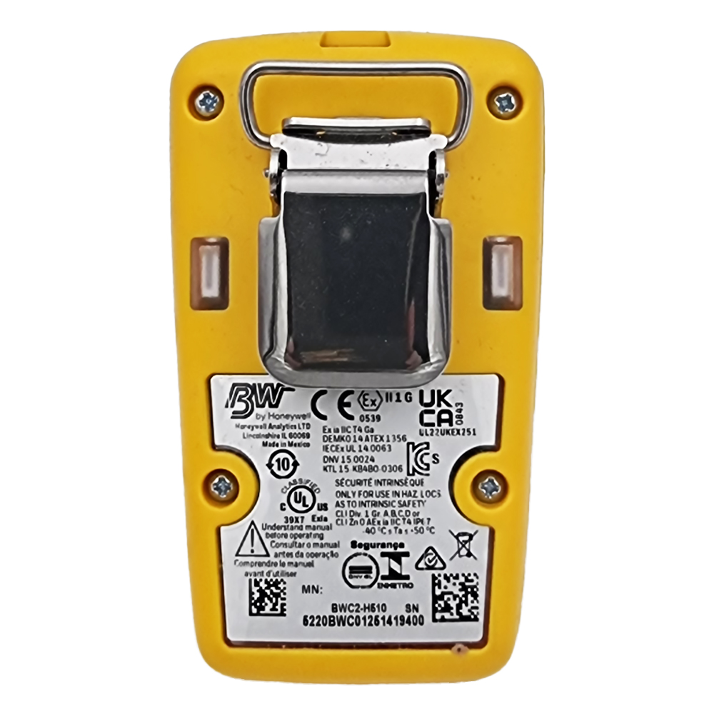 Honeywell GasAlert BW Clip H2S