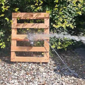 Jet wash protection cover