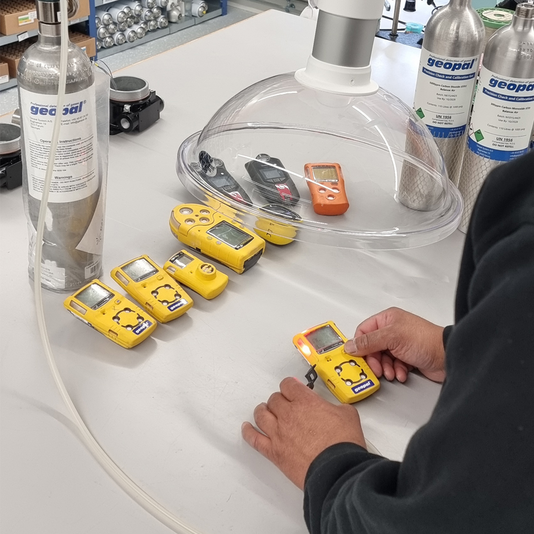 Geopal portable gas detectors service