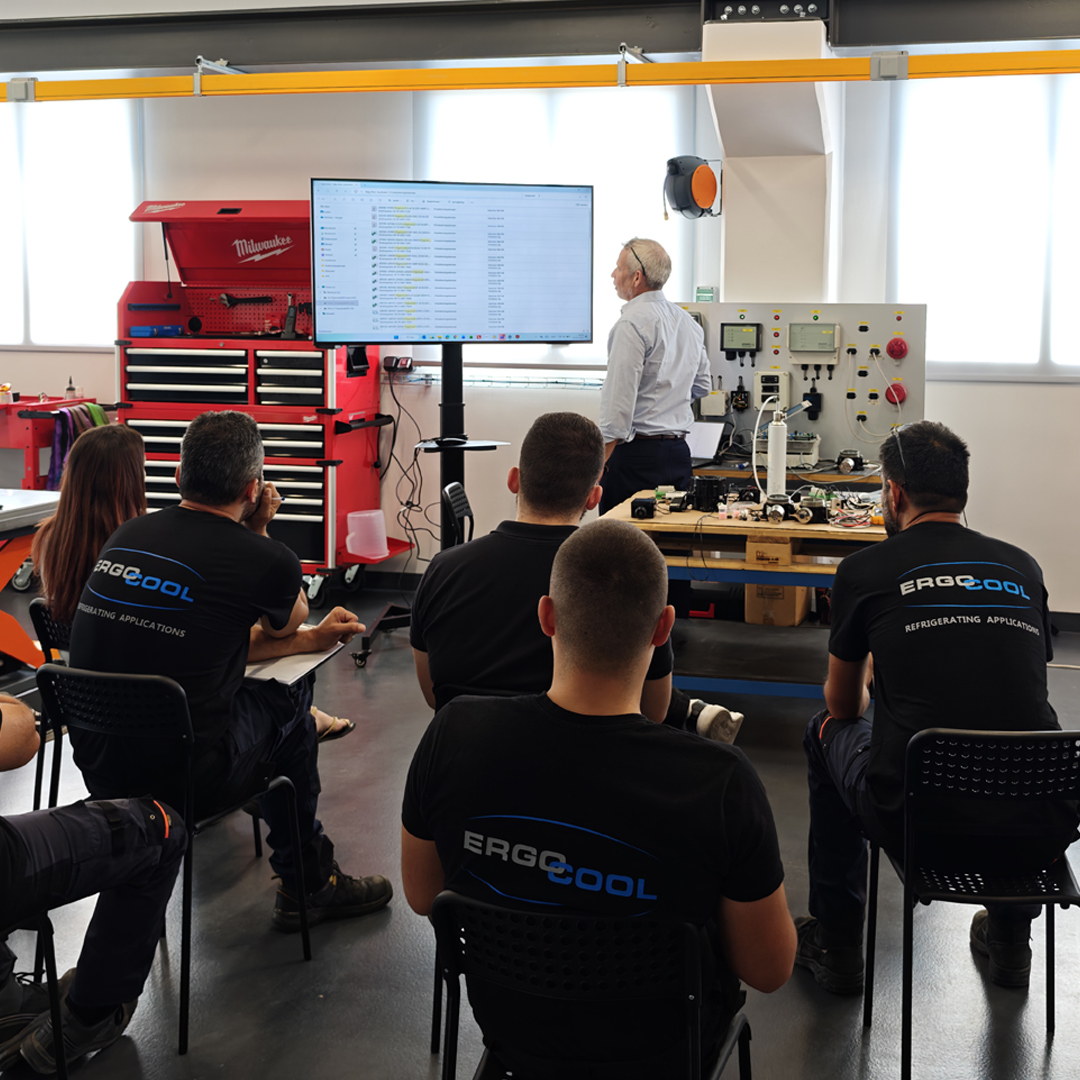 Christian Møller from Geopal visits Ergocool in Greece