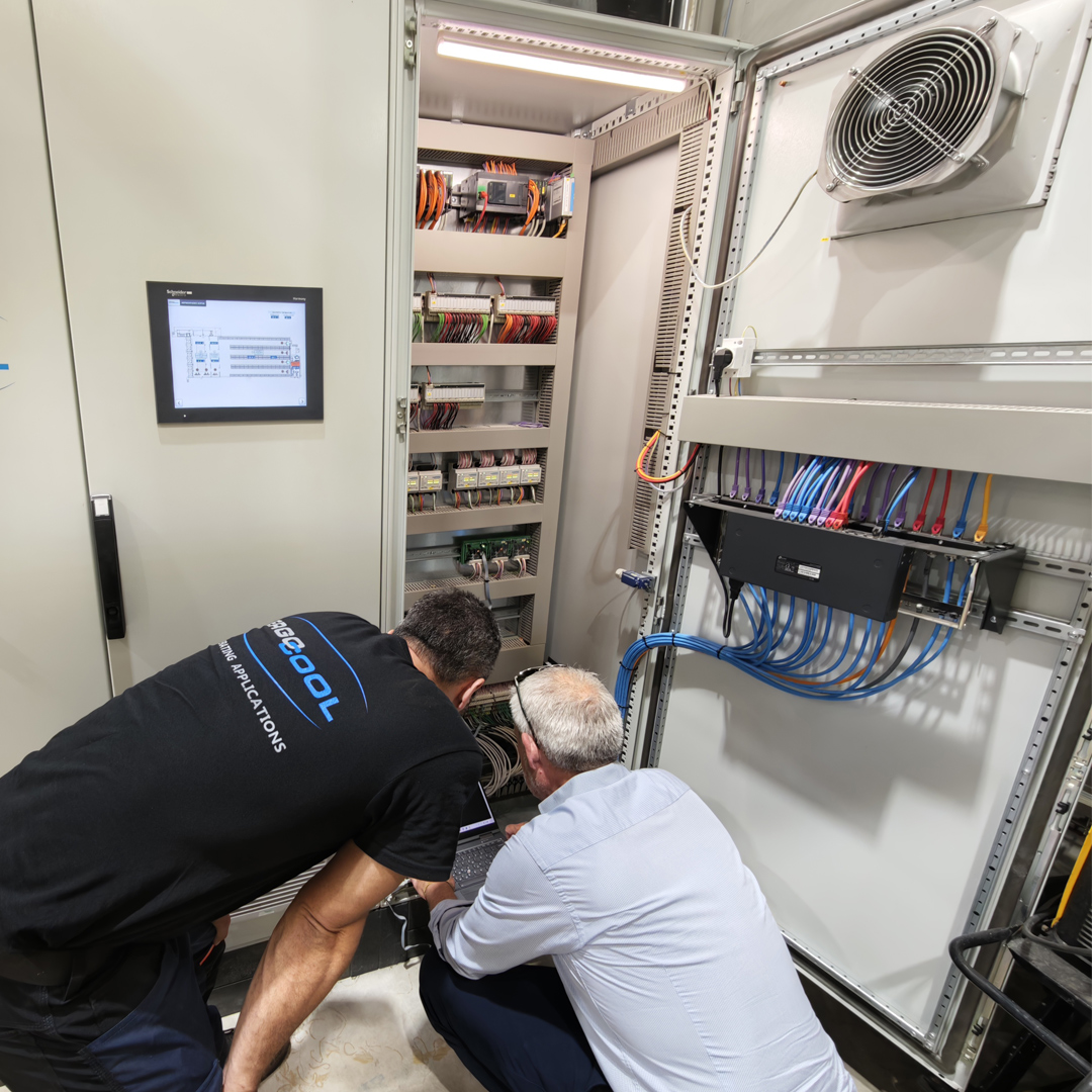 Christian Møller from Geopal visits Ergocool in Greece