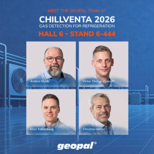 Geopal exhibits at Chillventa 2026